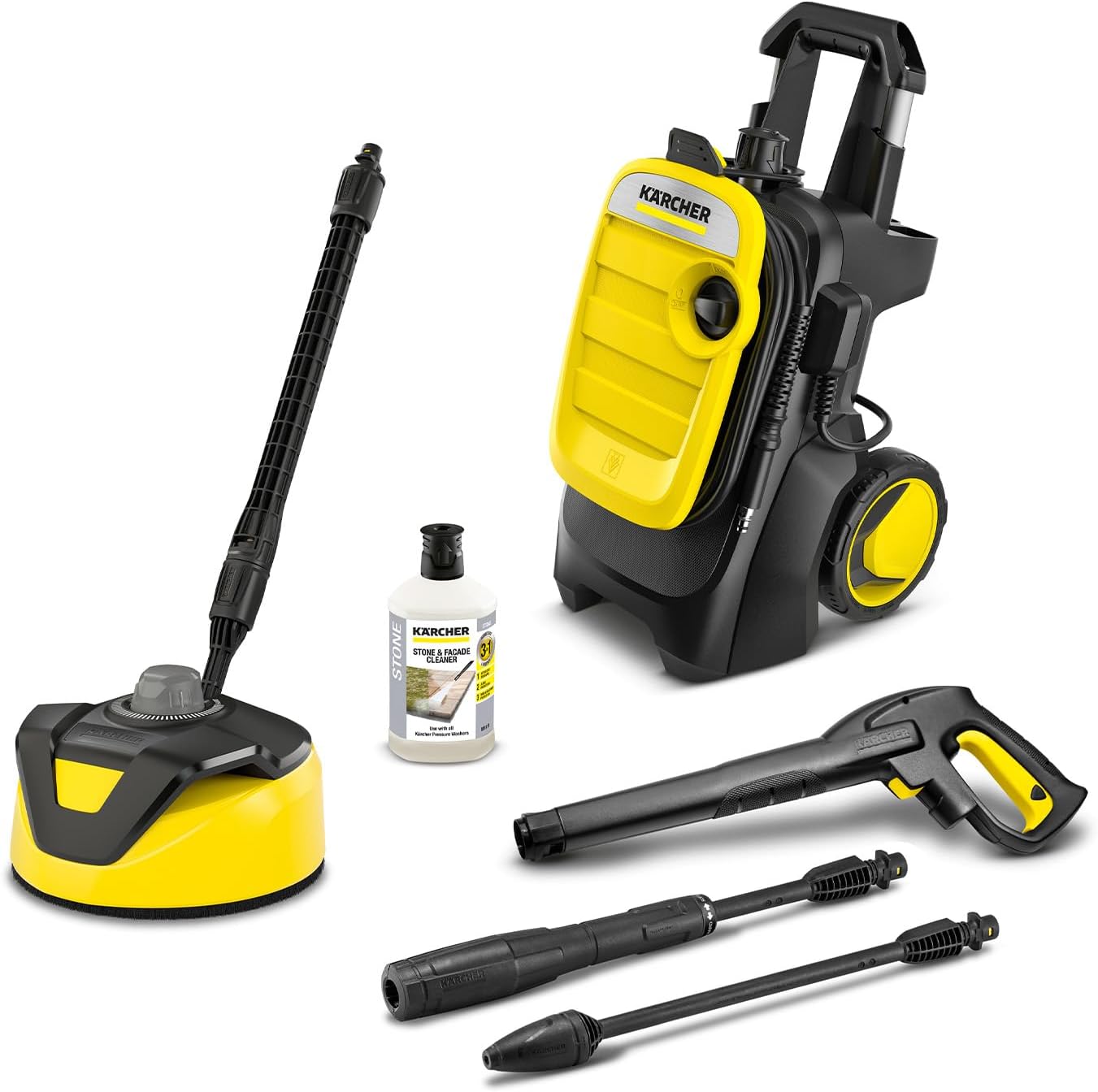 Kärcher K 5 Compact Home Hochdruckreiniger, 145 bar, Flächenreiniger T5