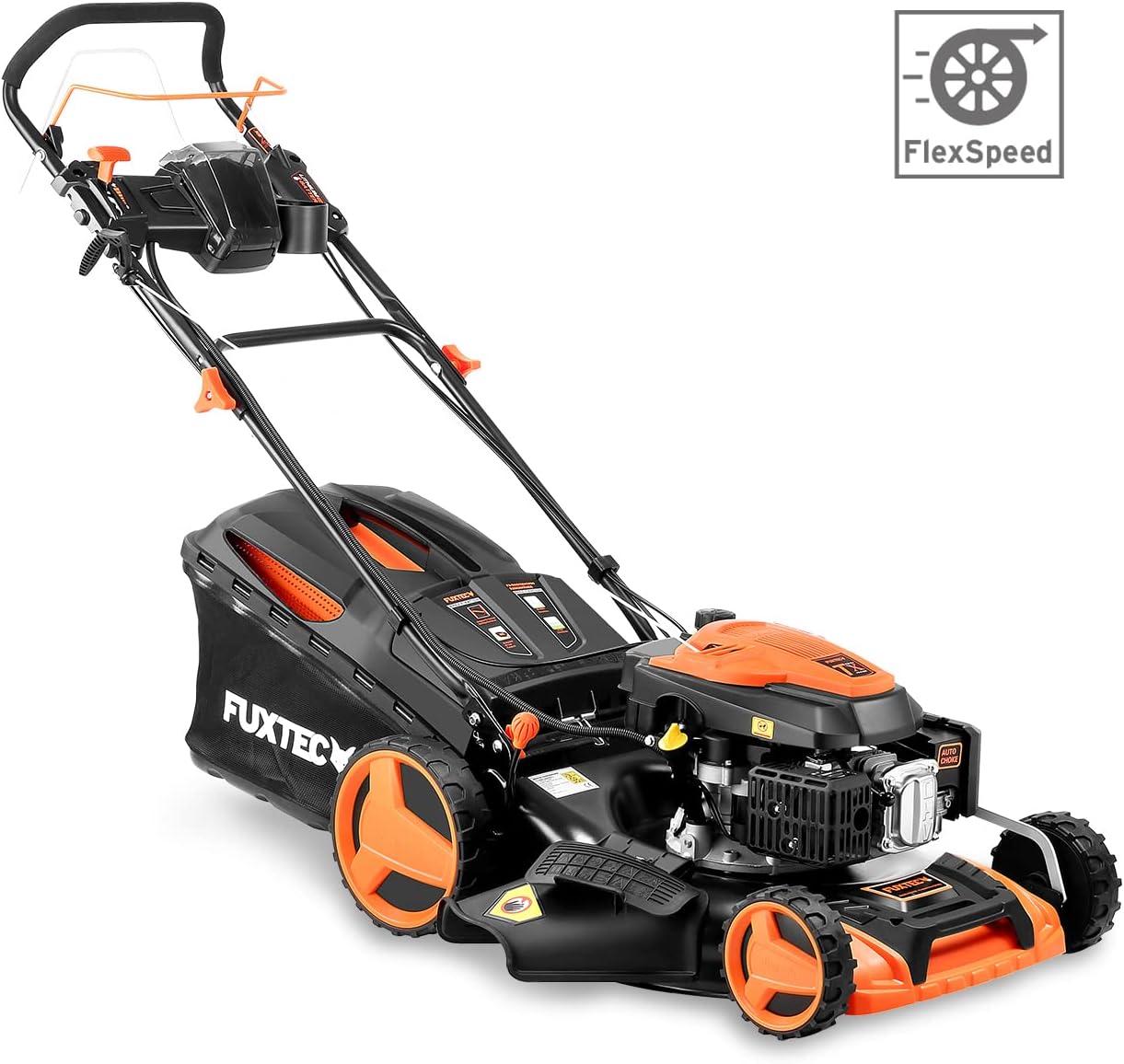 FUXTEC FX-RM5196eSPRO 4in1 Benzinmäher, E-Start & Antrieb, 51 cm Schnitt