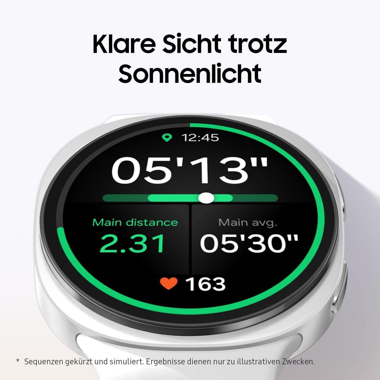 Samsung Galaxy Watch8 Smartwatch mit AI, 44mm, Bluetooth, Fitness, Wellness, Schlaf-Coaching