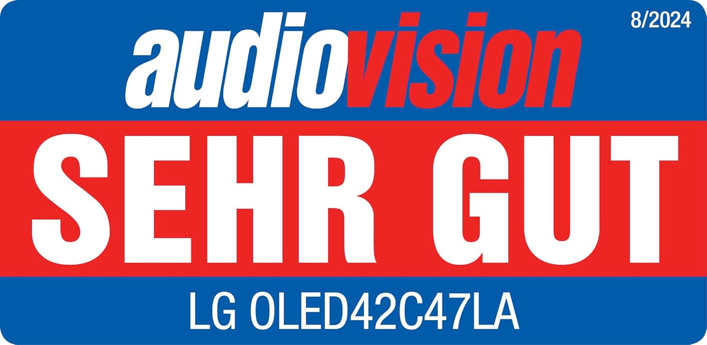LG OLED evo C4 42 Zoll 4K Smart TV α9 Gen7 AI webOS 24