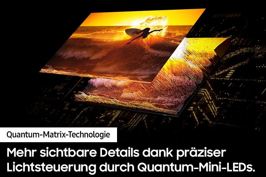 Samsung Neo QLED 4K QN90D 50 Zoll AI TV: Neural Quantum, Mini LED, Dolby Atmos