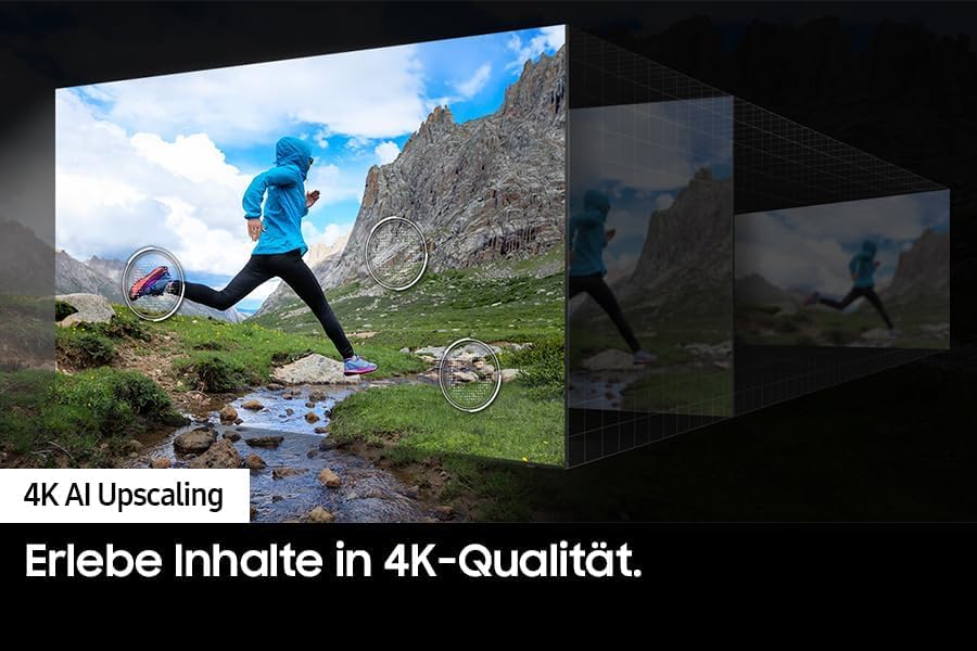 Samsung QLED 4K Q70D 75 Zoll Smart TV: AI Quantum Prozessor, 120Hz, Tizen OS