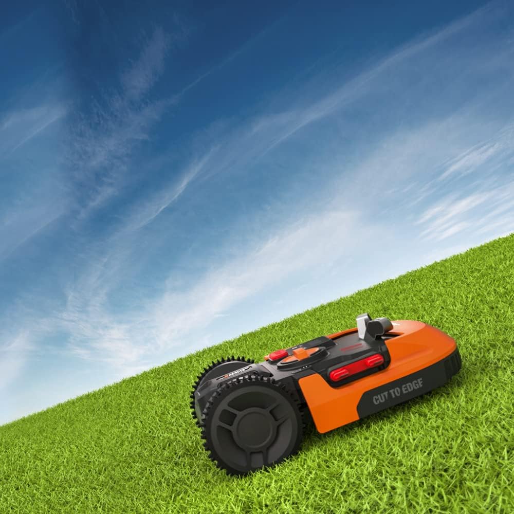WORX WR167E Mähroboter 700 m² mit Kabel, App & AIA-Navigation