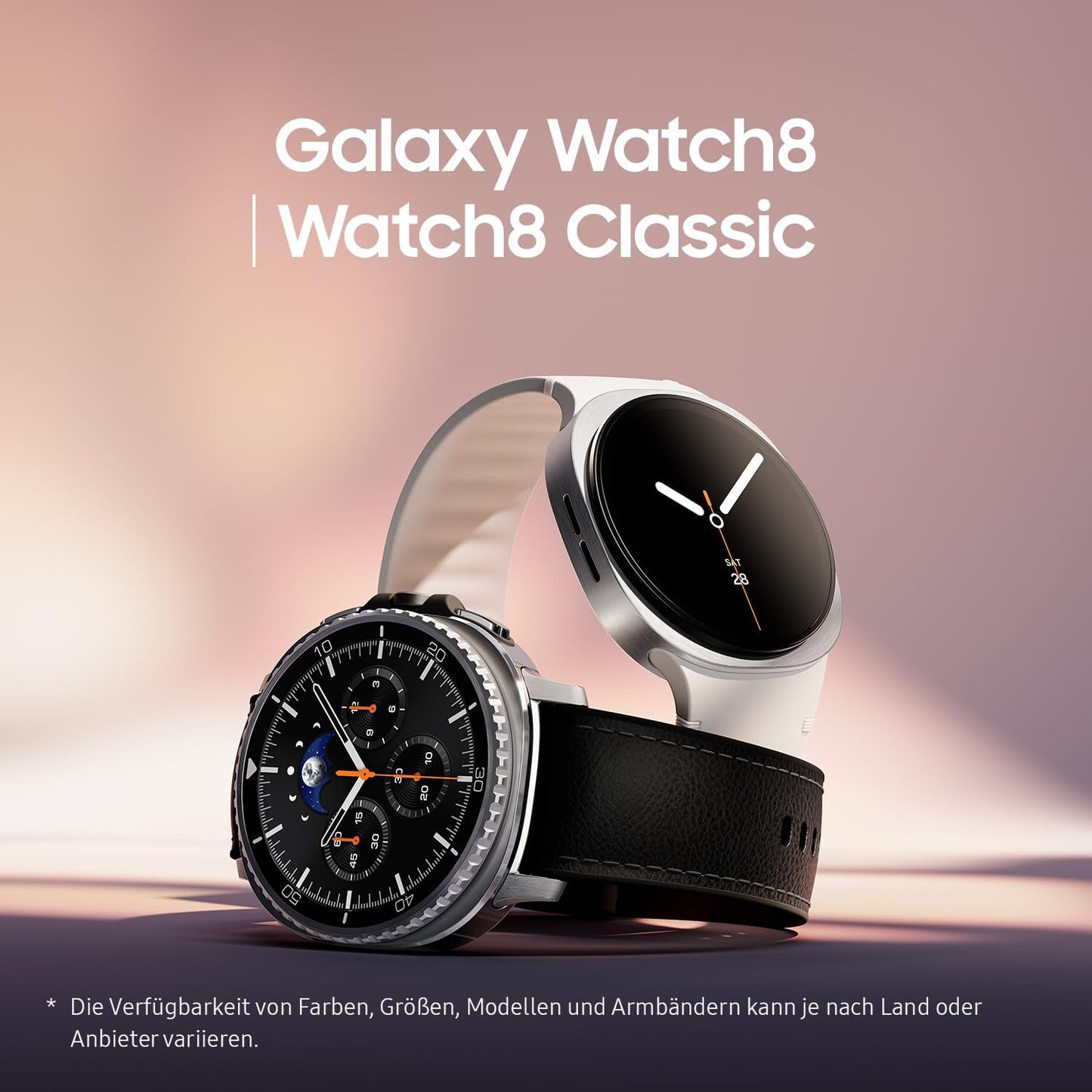 Samsung Galaxy Watch8 Smartwatch mit AI, 44mm, Bluetooth, Fitness, Wellness, Schlaf-Coaching