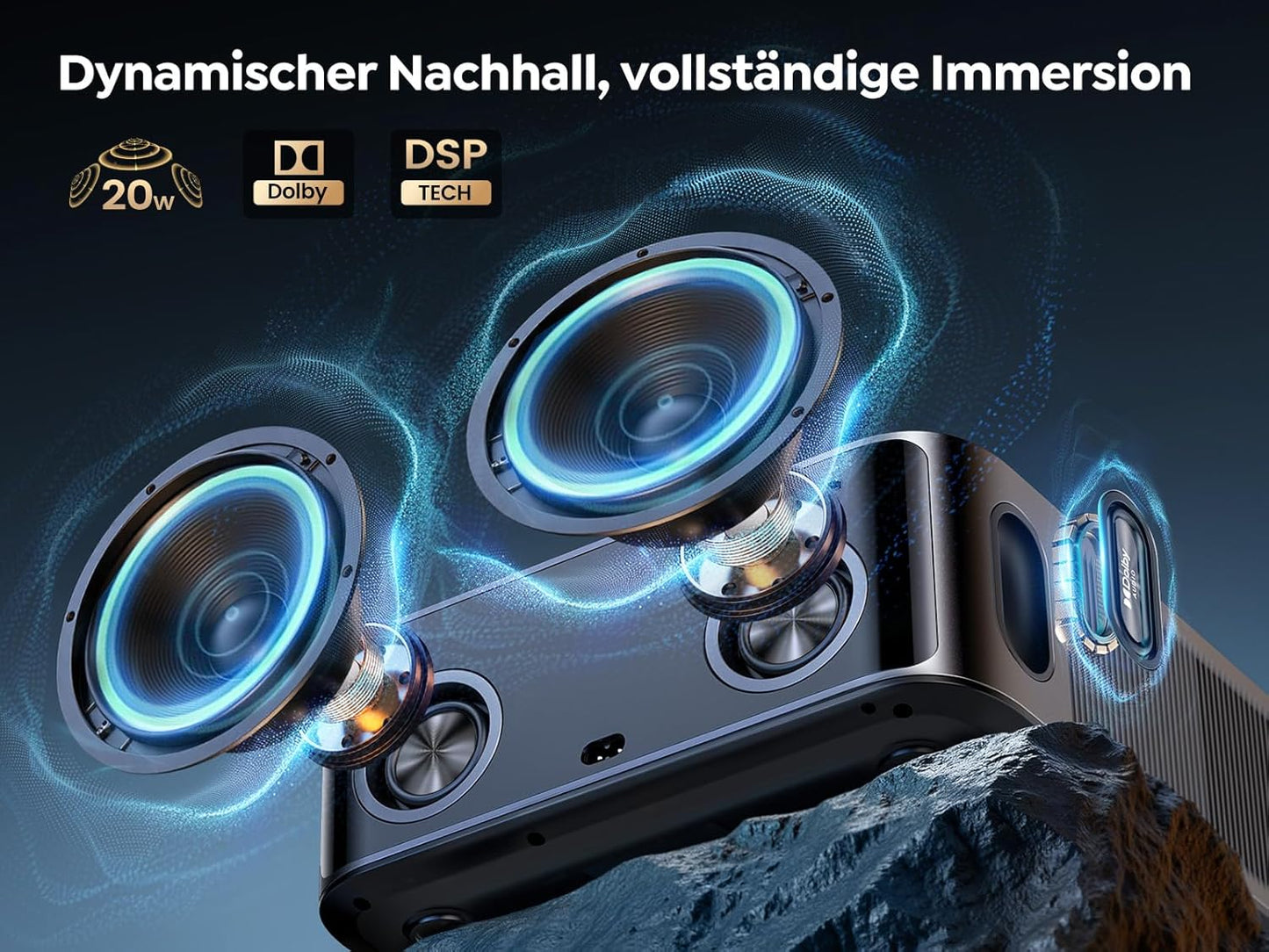 TOPTRO X9 4K Smart Beamer: Netflix, Dolby Audio, 1200 ANSI, KI-Autofokus, WiFi