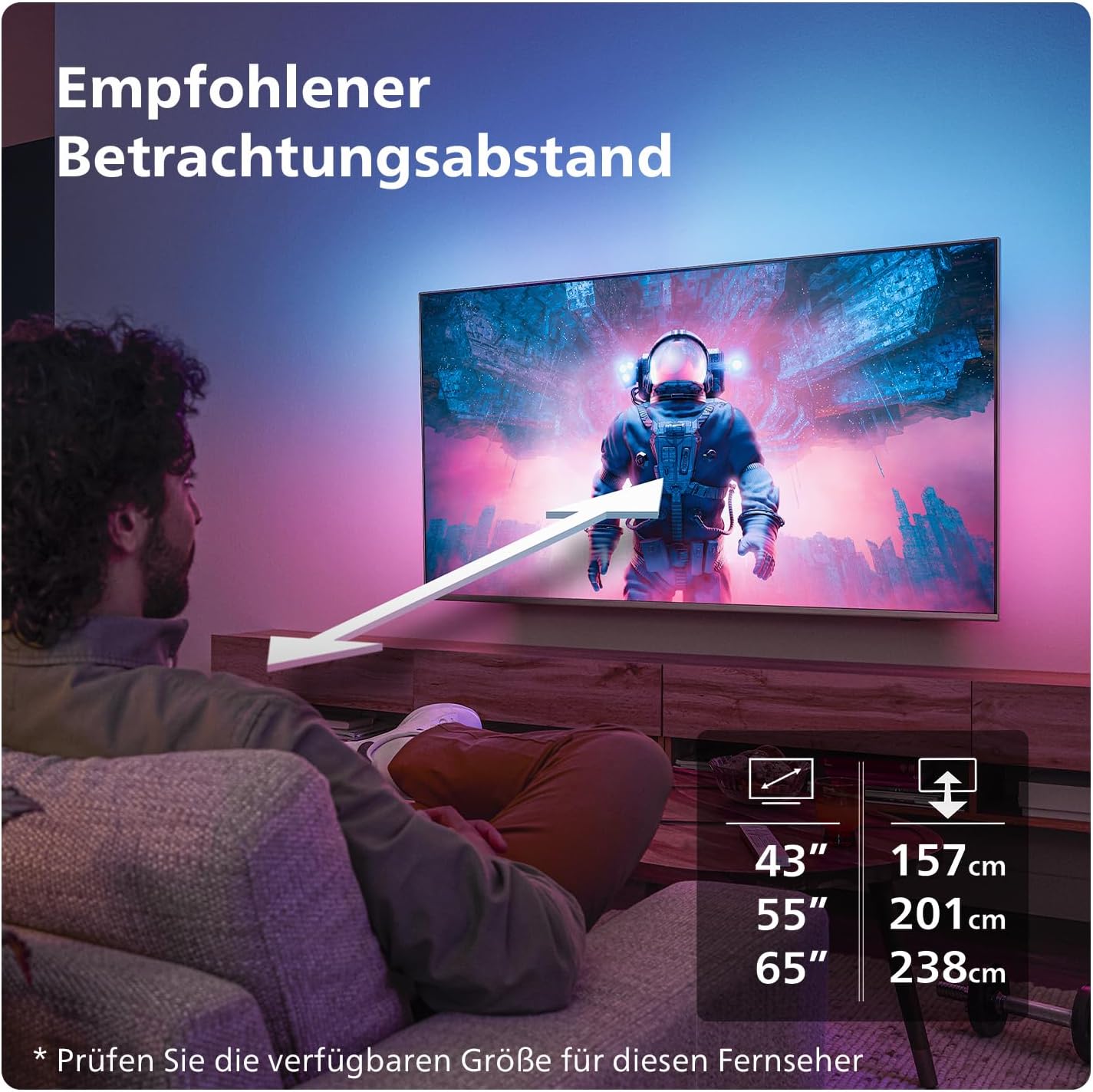 Philips Ambilight 65PUS8109 4K LED Smart TV 65 Zoll Ultra HD