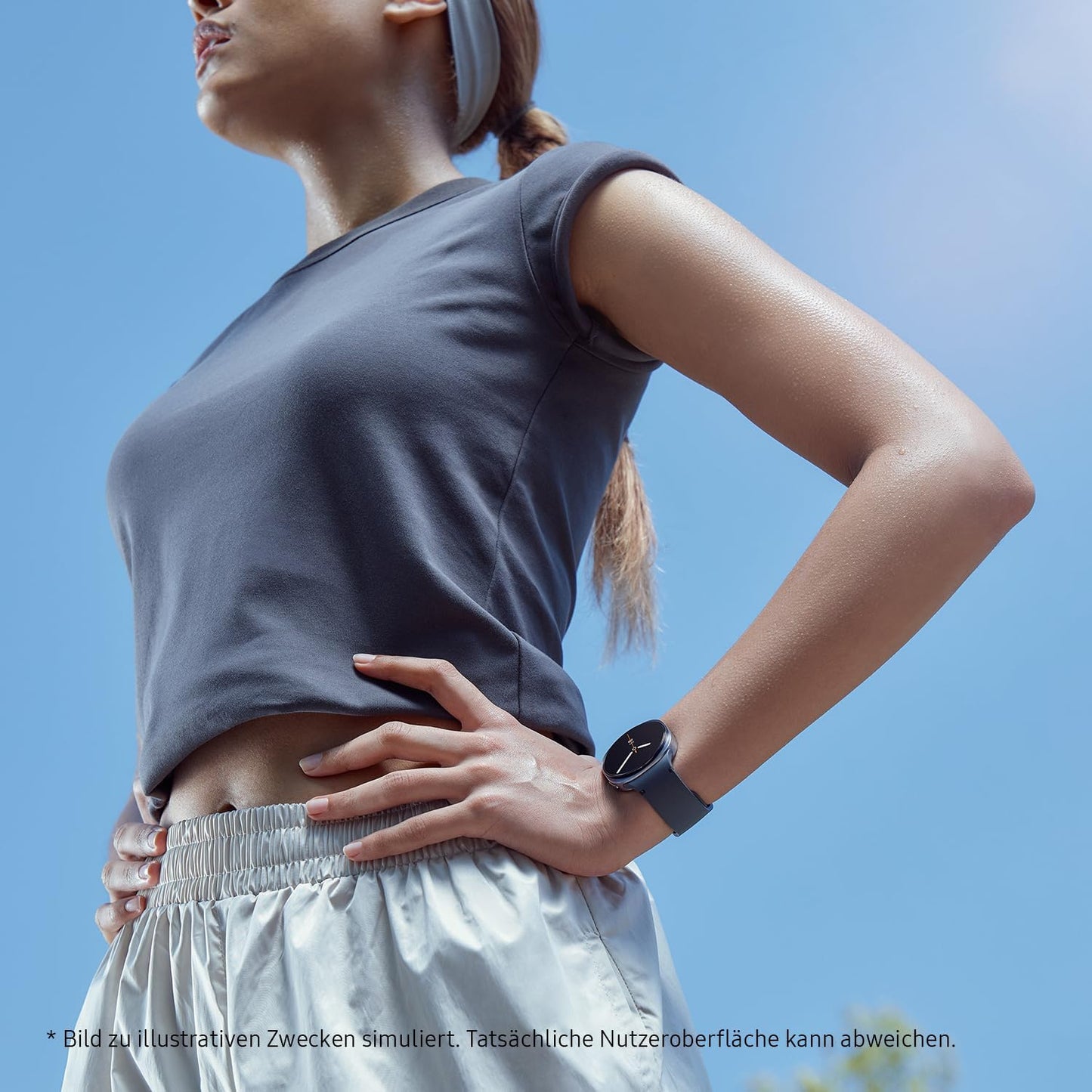 Samsung Galaxy Watch8 Smartwatch mit AI, 44mm, Bluetooth, Fitness, Wellness, Schlaf-Coaching