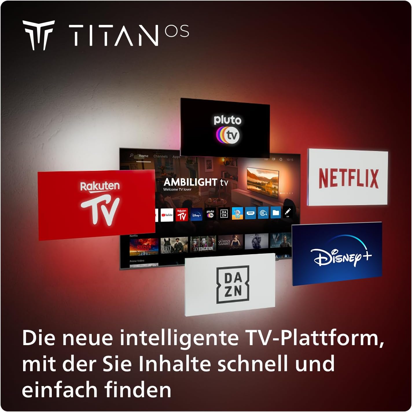 Philips Ambilight 65PUS8109 4K LED Smart TV 65 Zoll Ultra HD