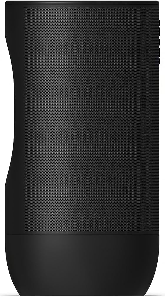 Sonos Move 2: Tragbarer WLAN Bluetooth Speaker, Alexa, 24h Akku