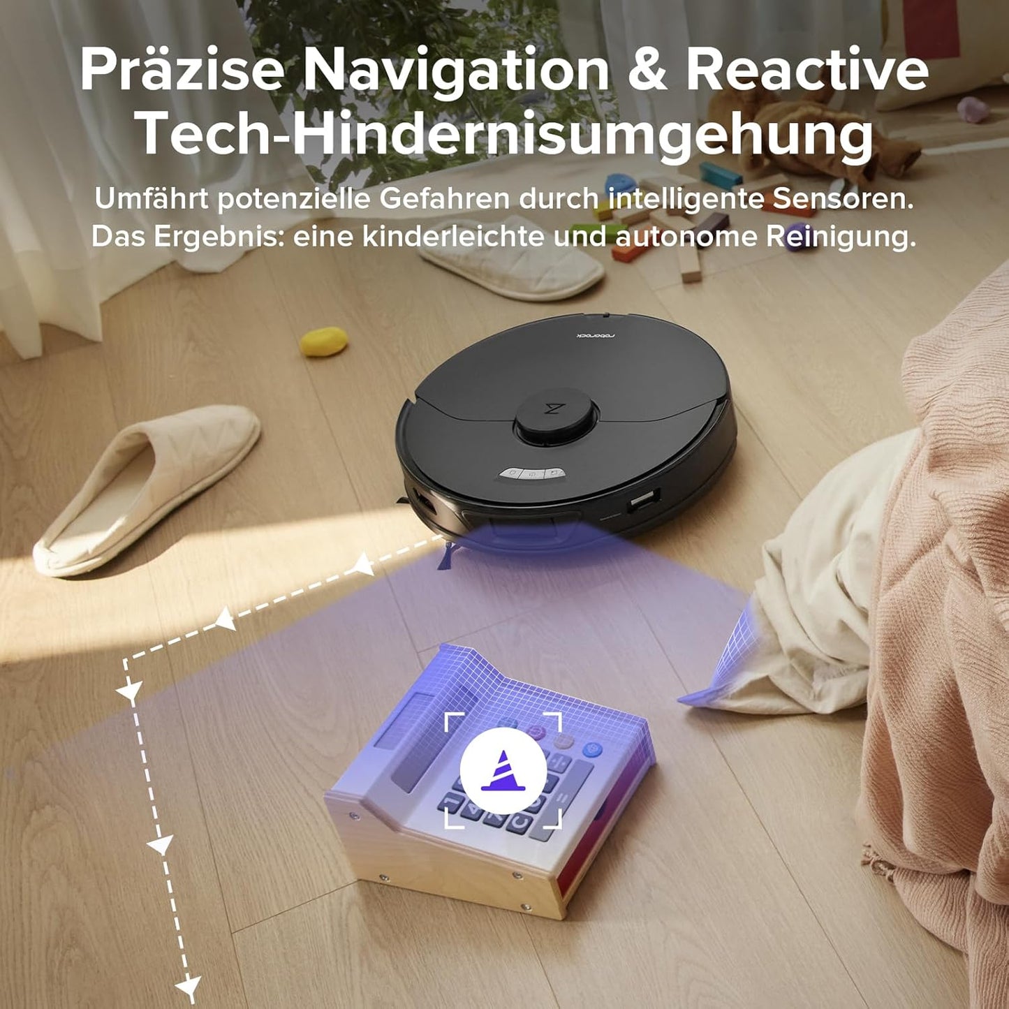 Roborock S7 Max Ultra, 5500 Pa, Selbstreinigung & App-Steuerung