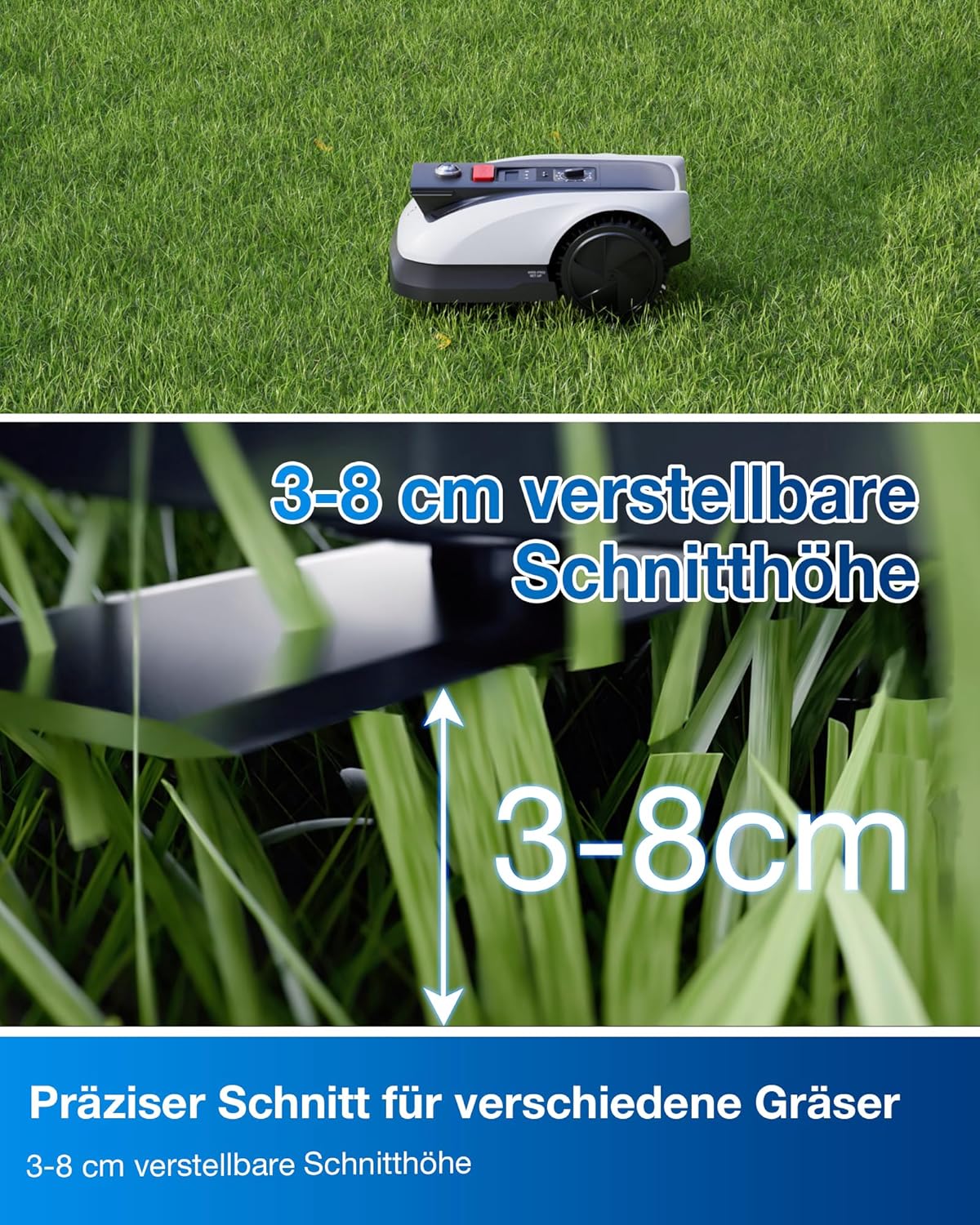 ECOVACS Goat O500 Mähroboter 500 m², LiDAR & ohne Kabel