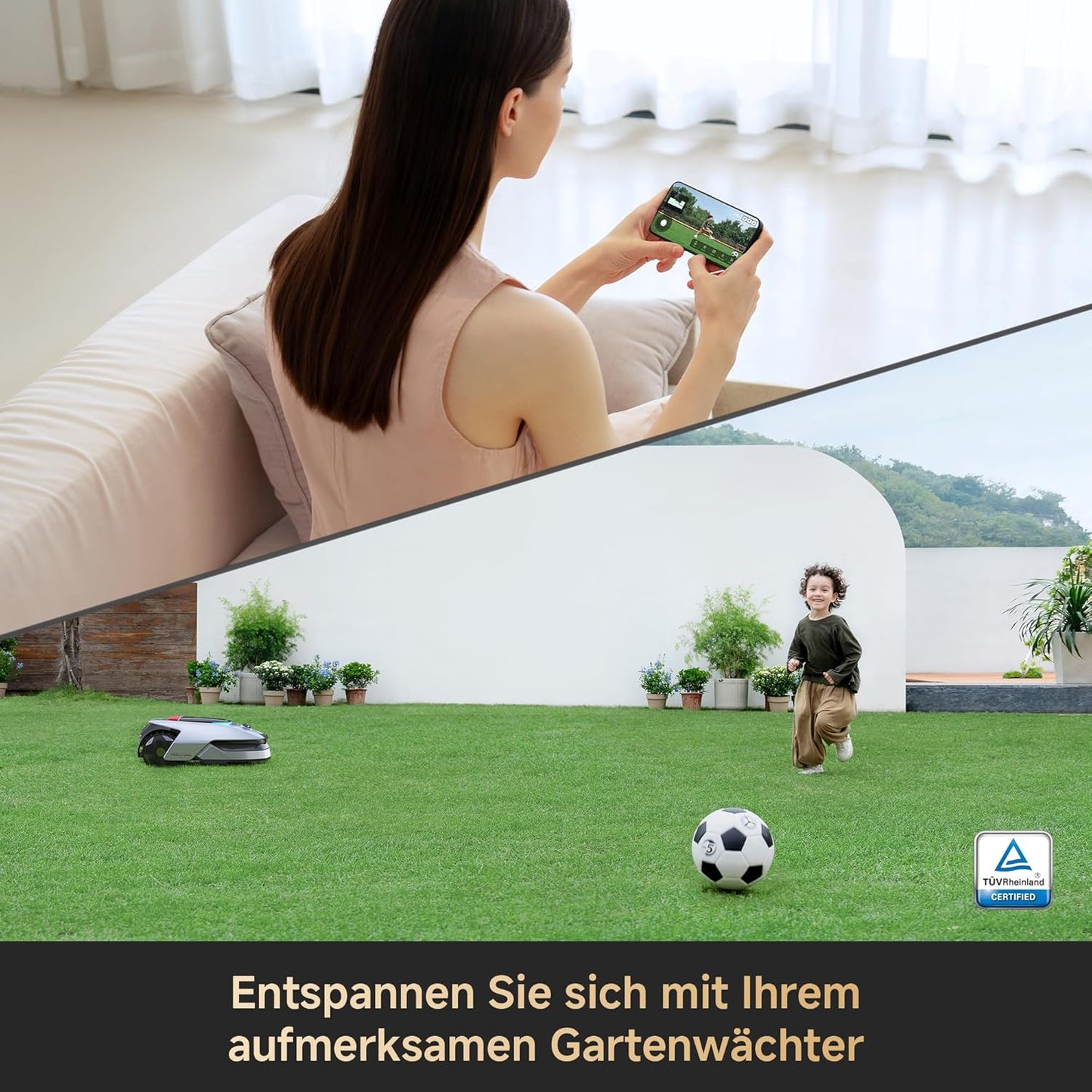 DREAME A2 Mähroboter 3000 m², Dual-Fusion & OmniSense