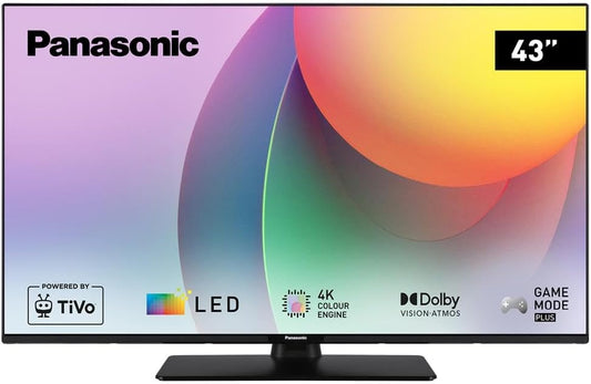 Panasonic W60 43 Zoll 4K UHD LED Smart TV 2024 TiVo Dolby Vision Atmos Game Mode Plus