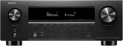 Denon AVR-X2800HDAB 7.2-Kanal AV-Receiver: 8K HDMI, Dolby Atmos, HEOS Multiroom, DAB