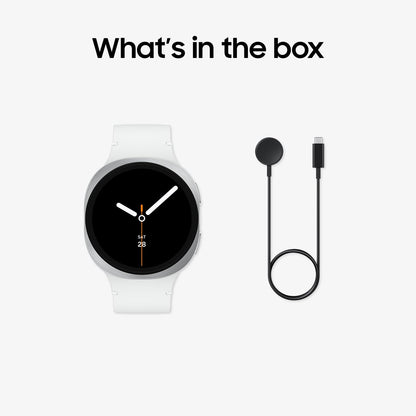 Samsung Galaxy Watch8 Smartwatch mit AI, 44mm, Bluetooth, Fitness, Wellness, Schlaf-Coaching