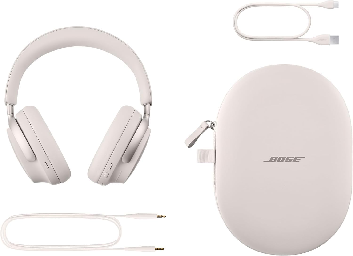Bose QuietComfort Ultra Over-Ear Kopfhörer: Immersiver Spatial Audio, 24h Akku, Top ANC