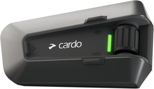 Cardo PACKTALK Edge Motorrad Bluetooth Kommunikationssystem JBL Sound Einzelpackung