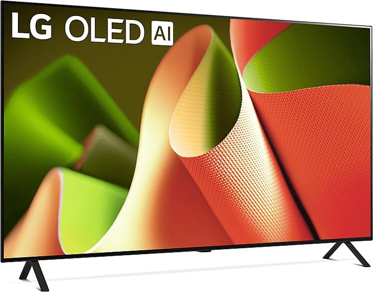 LG OLED48B49LA 48 Zoll 4K OLED TV mit α8 AI Prozessor, webOS 24, Dolby Vision, 120Hz – Modell 2024