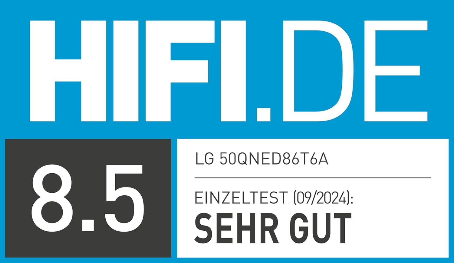 LG 50QNED86T6A QNED 4K Smart TV 50 Zoll α8 AI-Prozessor webOS24