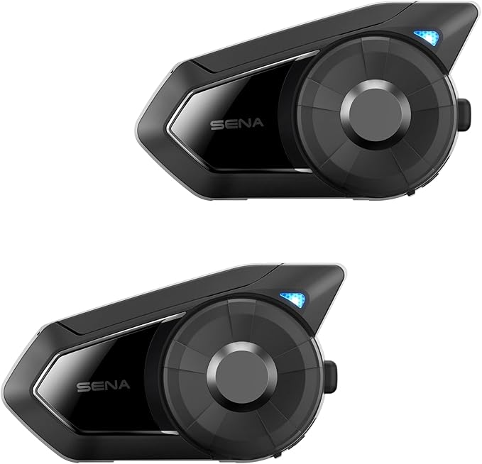 Sena 30K Bluetooth Mesh Kommunikationssystem Motorrad Headset HD Lautsprecher Doppelpack