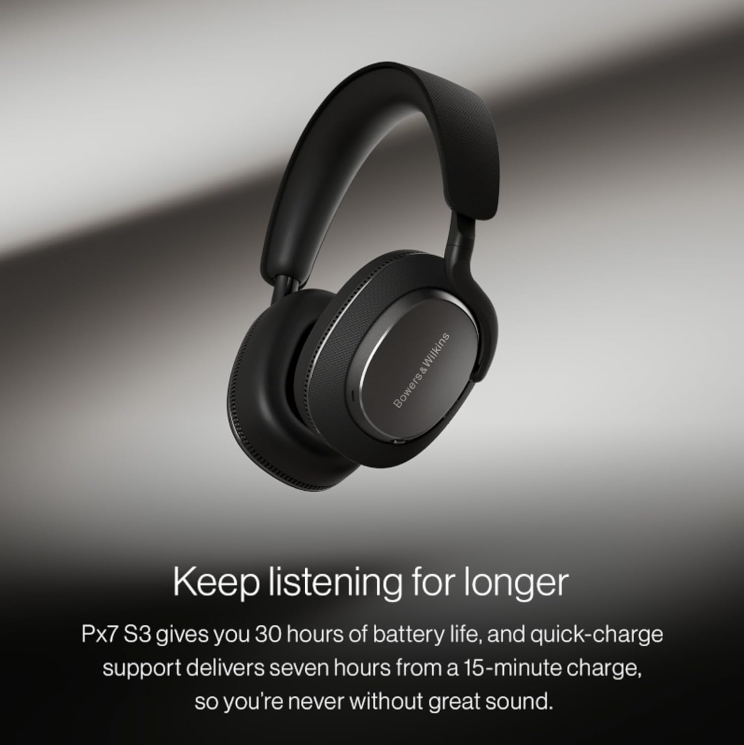 Bowers & Wilkins Px7 S3 Over-Ear-Kopfhörer: ANC, aptX Lossless, 30h Akku