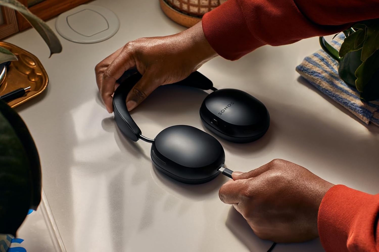 Sonos Ace Kabelloser Bluetooth Kopfhörer: 3D Spatial Audio, ANC, 30h Akku, HiFi