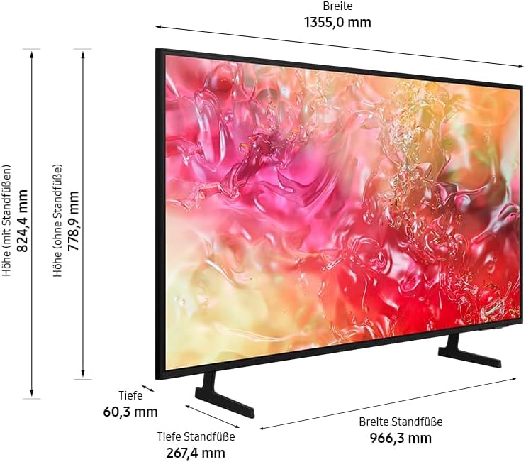 Samsung Crystal UHD 4K Smart TV 65 Zoll DU7179 mit PurColor