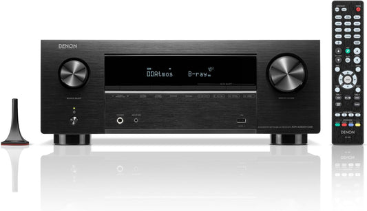 Denon AVR-X2800HDAB 7.2-Kanal AV-Receiver: Dolby Atmos, 8K HDMI, HEOS, DAB+ & Alexa
