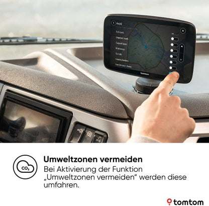 TomTom GO Expert Plus 7-Zoll LKW Navi: Präzise Routen, Echtzeit-Traffic, Weltkarten
