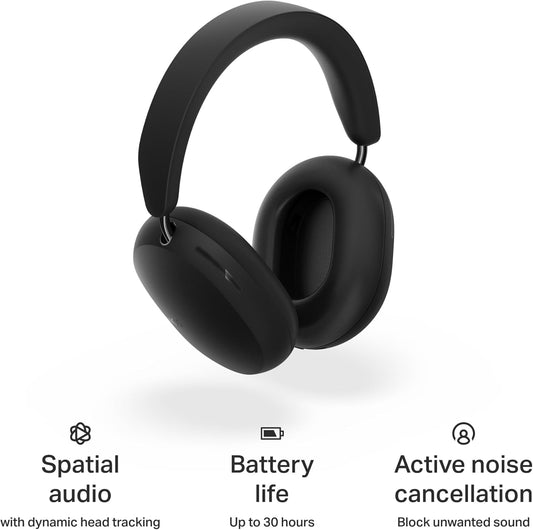 Sonos Ace Kabelloser Bluetooth Kopfhörer: 3D Spatial Audio, ANC, 30h Akku, HiFi