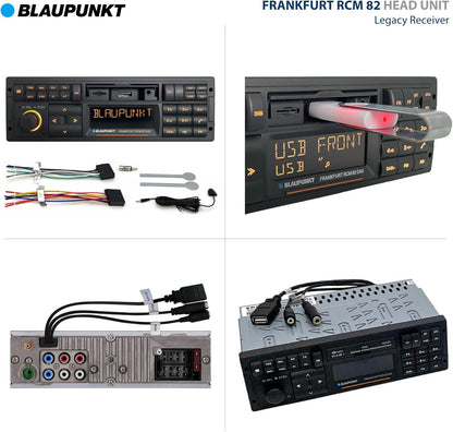 Blaupunkt Frankfurt RCM 82 DAB 1-DIN Autoradio: Modernes Retro mit Bluetooth, USB, SD, DAB+, 200W, Freisprecheinrichtung