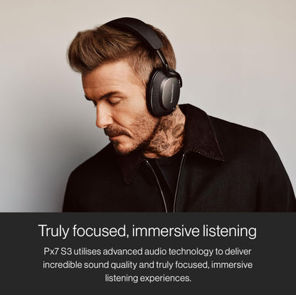Bowers & Wilkins Px7 S3 Over-Ear-Kopfhörer: ANC, aptX Lossless, 30h Akku