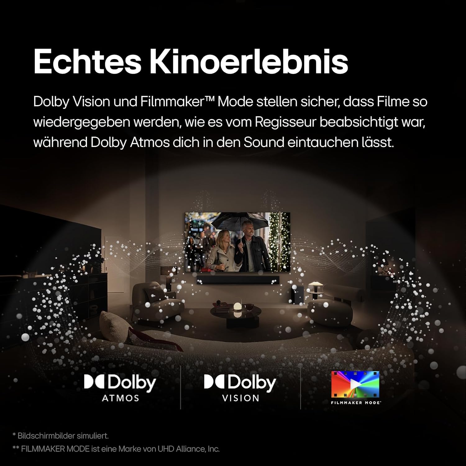 LG OLED77B49LA 77 Zoll 4K OLED Smart TV α8 AI-Prozessor webOS