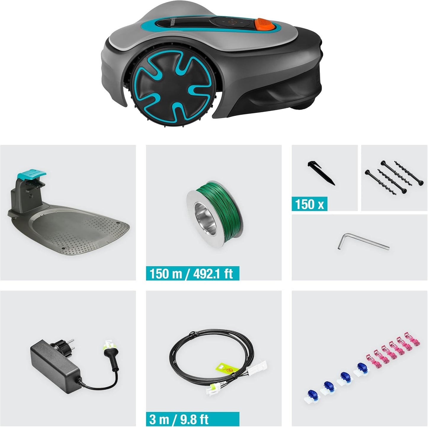 Gardena SILENO minimo 250 Mähroboter, Bluetooth & App