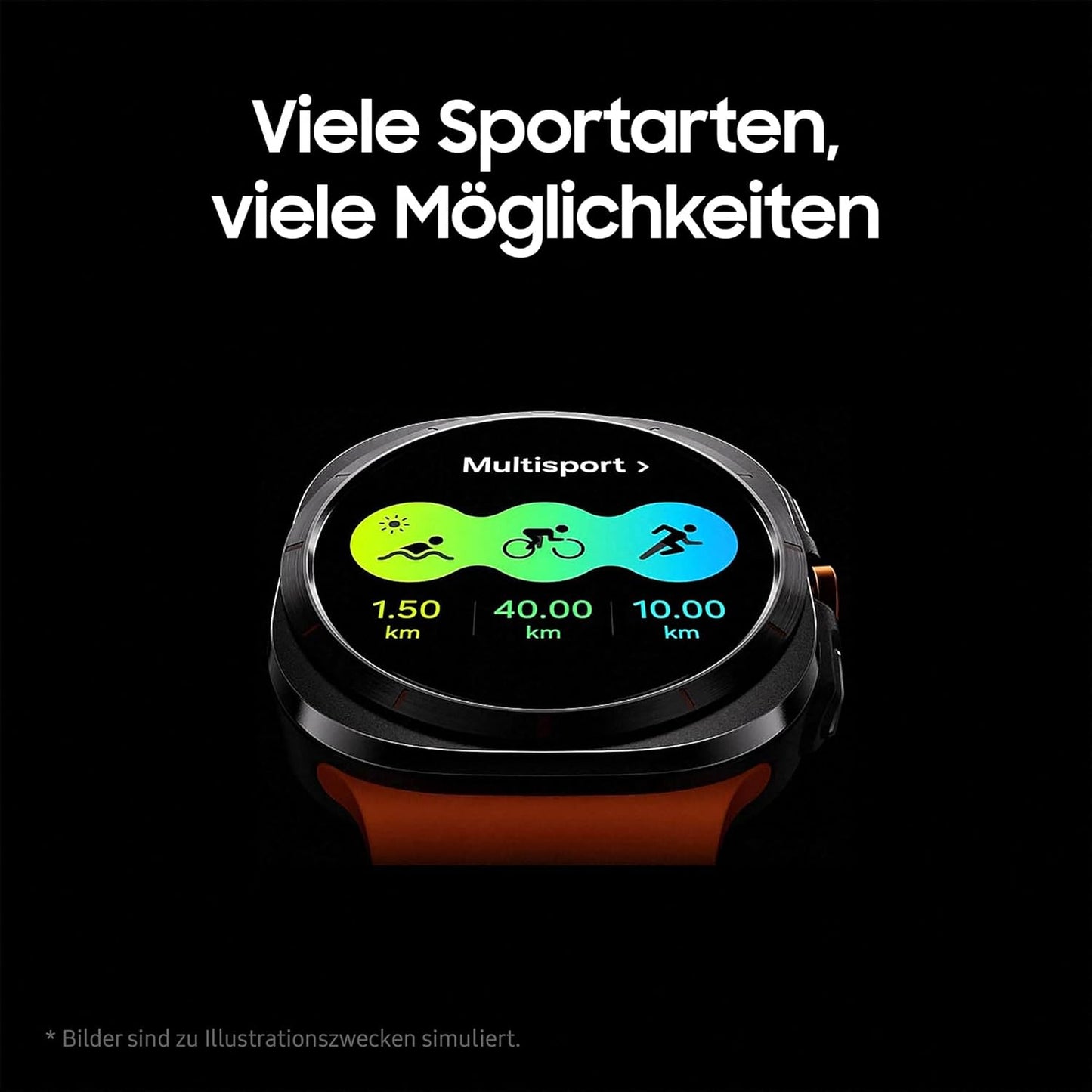 Samsung Galaxy Watch Ultra 47mm LTE: Robuste Titan Smartwatch mit KI, GPS & langem Akku