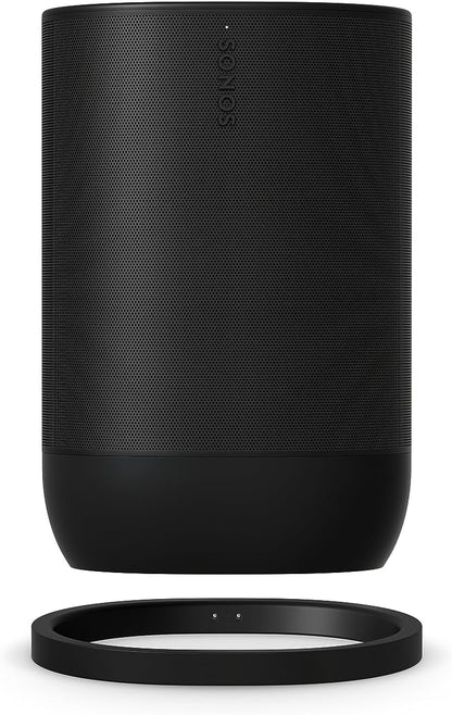 Sonos Move 2: Tragbarer WLAN Bluetooth Speaker, Alexa, 24h Akku