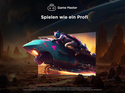 TCL 65 Zoll QLED 4K Smart Google TV, 144Hz Gaming, Onkyo Sound