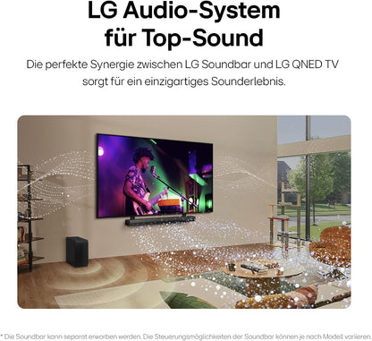 LG 50QNED86T6A QNED 4K Smart TV α8 AI webOS 24 Gamer HDR10