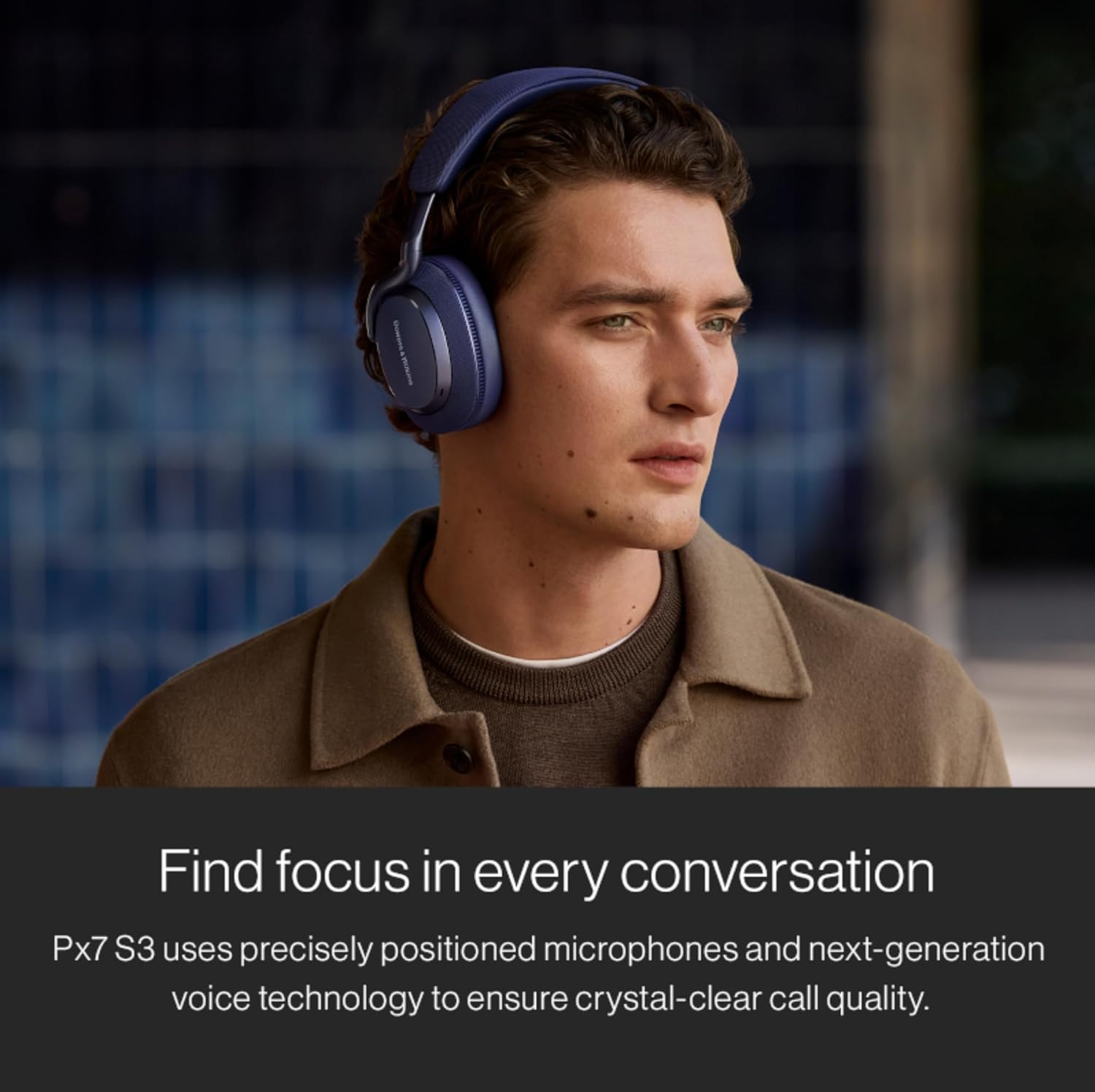 Bowers & Wilkins Px7 S3 Over-Ear-Kopfhörer: ANC, aptX Lossless, 30h Akku