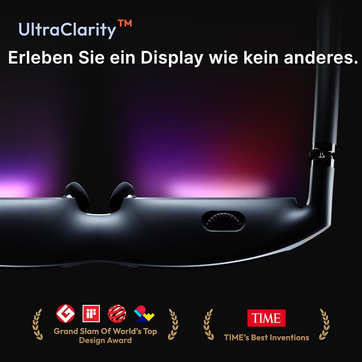 VITURE Pro XR/AR Brille: Immersives 135-Zoll 120Hz Display, Harman Audio, Elektrochrom