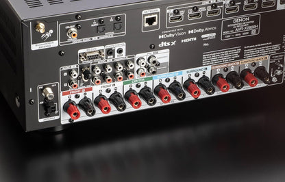 Denon AVR-X2800HDAB 7.2-Kanal AV-Receiver: 8K HDMI, Dolby Atmos, HEOS Multiroom, DAB