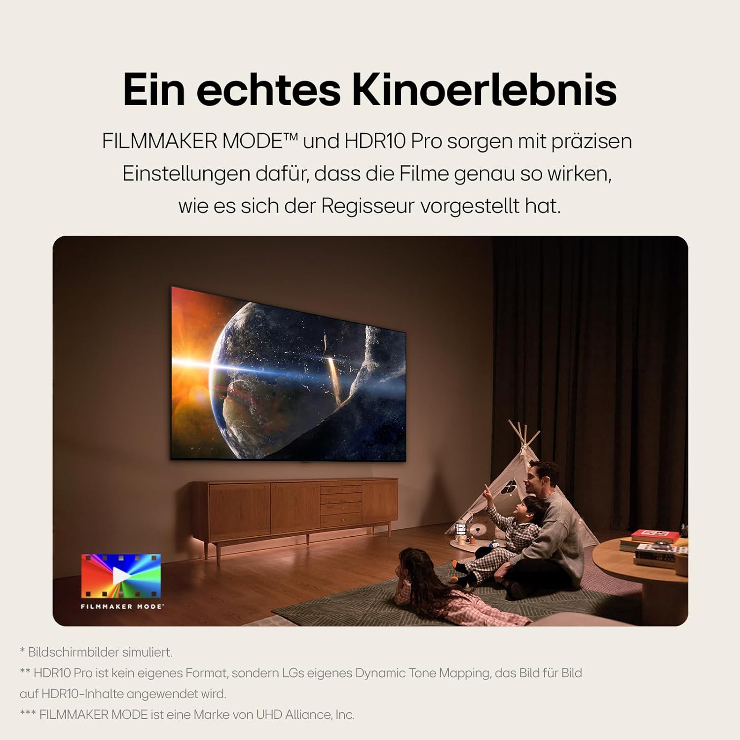 LG 55 Zoll NanoCell 4K Smart TV 2024: α5 Gen7 AI, webOS 24