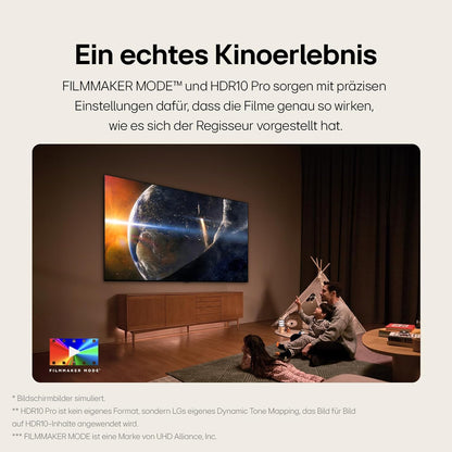 LG 55 Zoll NanoCell 4K Smart TV 2024: α5 Gen7 AI, webOS 24