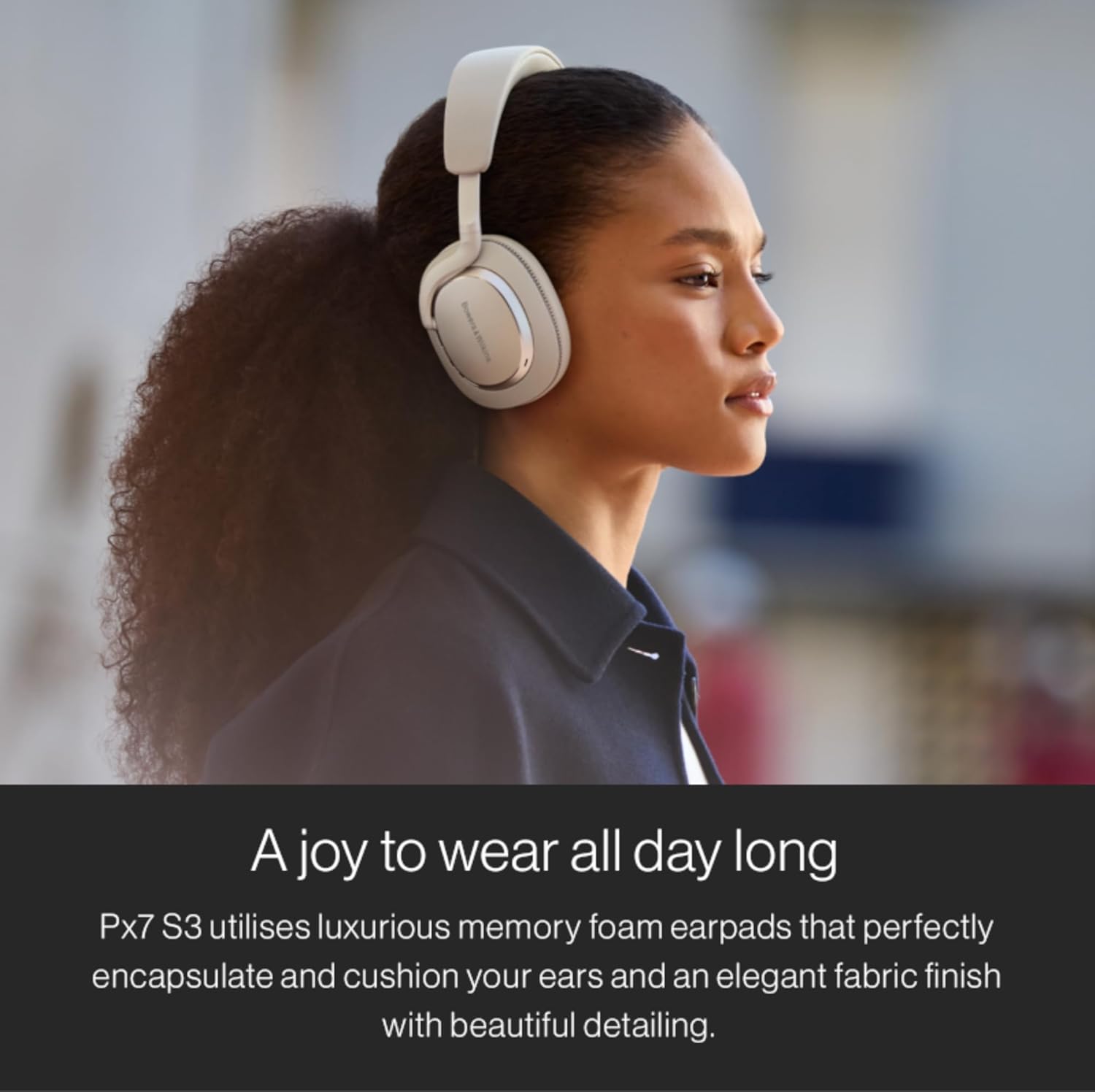 Bowers & Wilkins Px7 S3 Over-Ear-Kopfhörer: ANC, aptX Lossless, 30h Akku