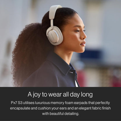 Bowers & Wilkins Px7 S3 Over-Ear-Kopfhörer: ANC, aptX Lossless, 30h Akku