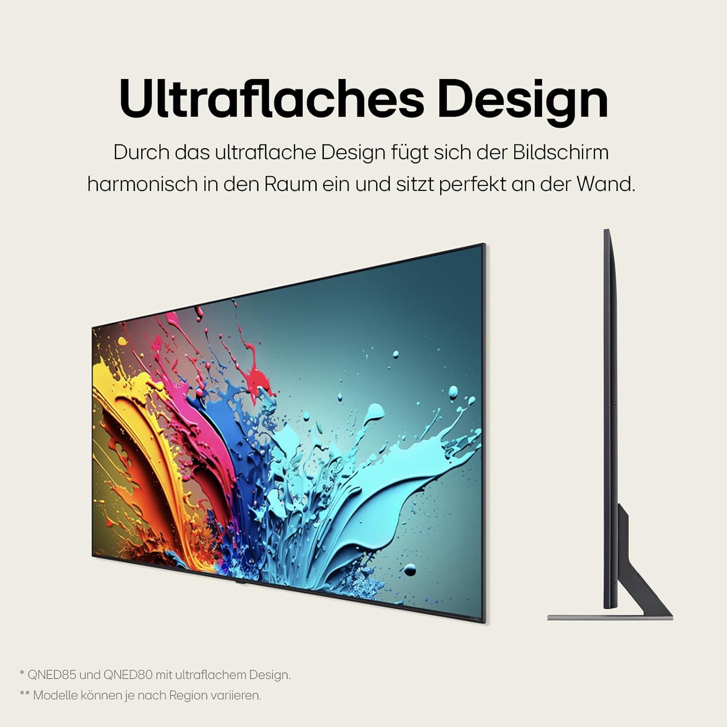 LG 50QNED86T6A QNED 4K Smart TV α8 AI webOS 24 Gamer HDR10