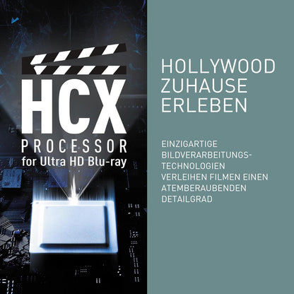 Panasonic DP-UB824EGK UHD Blu-ray Player mit 4K HDR10+ Dolby Vision HCX Prozessor