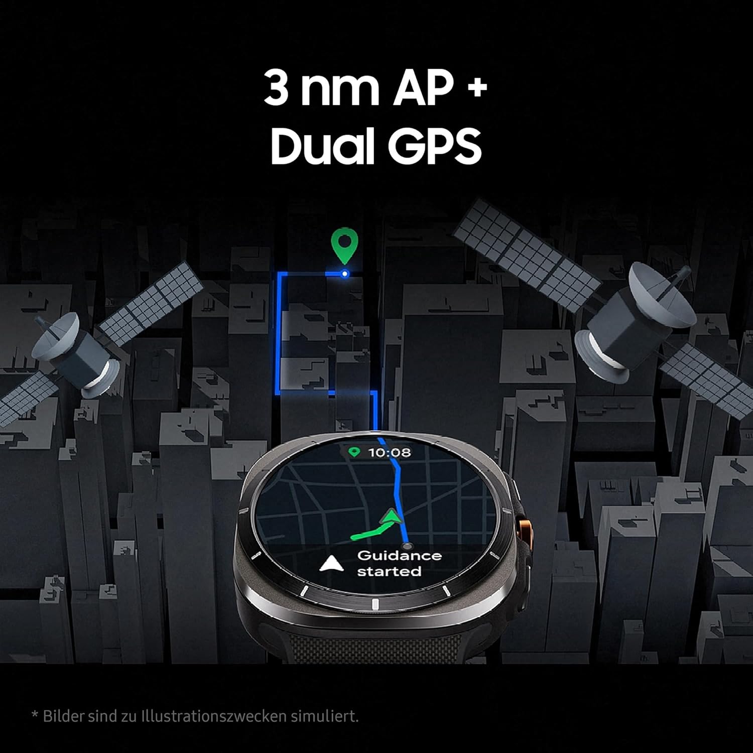 Samsung Galaxy Watch Ultra 47mm LTE: Robuste Titan Smartwatch mit KI, GPS & langem Akku