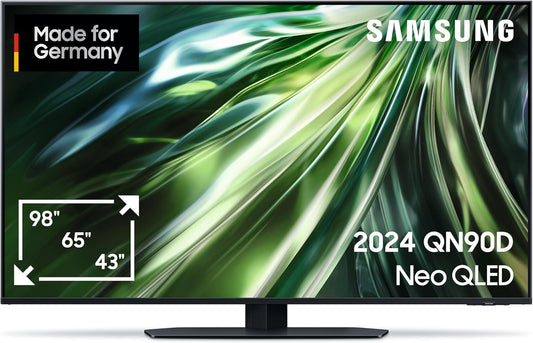 Samsung Neo QLED 4K QN90D 50 Zoll AI TV: Neural Quantum, Mini LED, Dolby Atmos