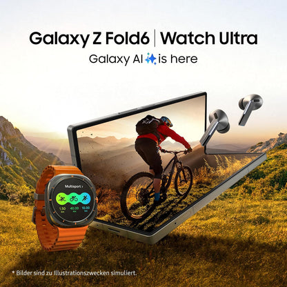 Samsung Galaxy Watch Ultra 47mm LTE: Robuste Titan Smartwatch mit KI, GPS & langem Akku